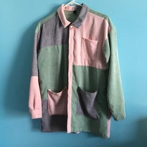 Multi-colored jacket